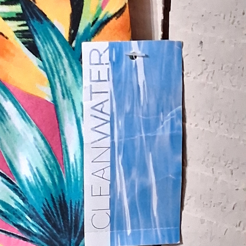 Vibrant Tropical Women's One-Piece Swimsuit - Picture 5 of 9